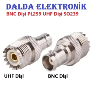 BNC Dişi PL259 UHF Dişi SO239 Konnektör